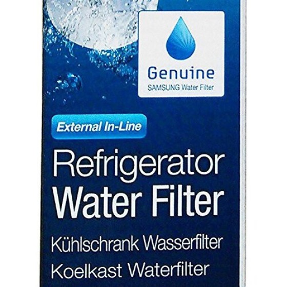 Samsung Aqua-Pure Plus DA29-10105J HAFEX/EXP Filter Air Eksternal Kulkas - 1000 Galon, Bersertifikasi NSF, Reduksi Klorin 96,9%
